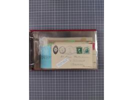 1892/1939, umfangreiche Sammlung “U.S. GERMAN SEA POST” mit ca. 400 Briefen, Karten und Ganzsachen, Schwerpunkt vor 1920 mit 