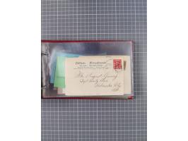 1892/1939, umfangreiche Sammlung “U.S. GERMAN SEA POST” mit ca. 400 Briefen, Karten und Ganzsachen, Schwerpunkt vor 1920 mit 