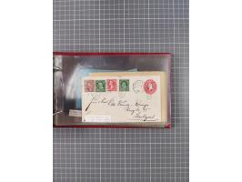 1892/1939, umfangreiche Sammlung “U.S. GERMAN SEA POST” mit ca. 400 Briefen, Karten und Ganzsachen, Schwerpunkt vor 1920 mit 