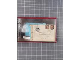 1892/1939, umfangreiche Sammlung “U.S. GERMAN SEA POST” mit ca. 400 Briefen, Karten und Ganzsachen, Schwerpunkt vor 1920 mit 