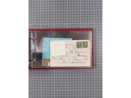 1892/1939, umfangreiche Sammlung “U.S. GERMAN SEA POST” mit ca. 400 Briefen, Karten und Ganzsachen, Schwerpunkt vor 1920 mit 