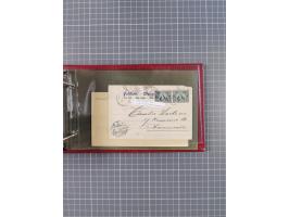 1892/1939, umfangreiche Sammlung “U.S. GERMAN SEA POST” mit ca. 400 Briefen, Karten und Ganzsachen, Schwerpunkt vor 1920 mit 