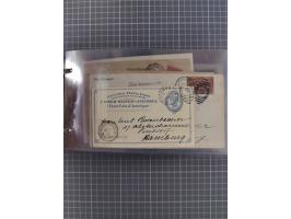 1892/1939, umfangreiche Sammlung “U.S. GERMAN SEA POST” mit ca. 400 Briefen, Karten und Ganzsachen, Schwerpunkt vor 1920 mit 