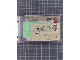 1892/1939, umfangreiche Sammlung “U.S. GERMAN SEA POST” mit ca. 400 Briefen, Karten und Ganzsachen, Schwerpunkt vor 1920 mit 