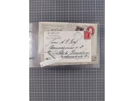 1892/1939, umfangreiche Sammlung “U.S. GERMAN SEA POST” mit ca. 400 Briefen, Karten und Ganzsachen, Schwerpunkt vor 1920 mit 