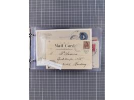 1892/1939, umfangreiche Sammlung “U.S. GERMAN SEA POST” mit ca. 400 Briefen, Karten und Ganzsachen, Schwerpunkt vor 1920 mit 