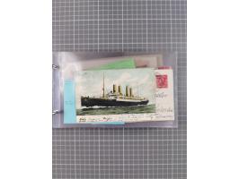 1892/1939, umfangreiche Sammlung “U.S. GERMAN SEA POST” mit ca. 400 Briefen, Karten und Ganzsachen, Schwerpunkt vor 1920 mit 