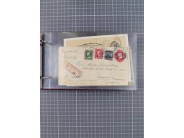 1892/1939, umfangreiche Sammlung “U.S. GERMAN SEA POST” mit ca. 400 Briefen, Karten und Ganzsachen, Schwerpunkt vor 1920 mit 