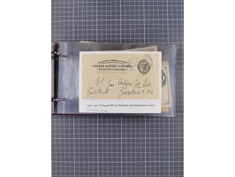 1892/1939, umfangreiche Sammlung “U.S. GERMAN SEA POST” mit ca. 400 Briefen, Karten und Ganzsachen, Schwerpunkt vor 1920 mit 