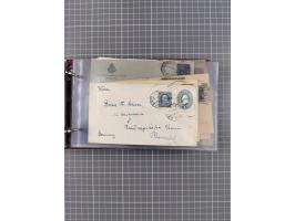 1892/1939, umfangreiche Sammlung “U.S. GERMAN SEA POST” mit ca. 400 Briefen, Karten und Ganzsachen, Schwerpunkt vor 1920 mit 