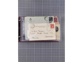 1892/1939, umfangreiche Sammlung “U.S. GERMAN SEA POST” mit ca. 400 Briefen, Karten und Ganzsachen, Schwerpunkt vor 1920 mit 