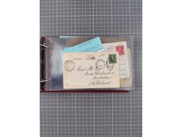 1892/1939, umfangreiche Sammlung “U.S. GERMAN SEA POST” mit ca. 400 Briefen, Karten und Ganzsachen, Schwerpunkt vor 1920 mit 