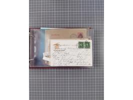 1892/1939, umfangreiche Sammlung “U.S. GERMAN SEA POST” mit ca. 400 Briefen, Karten und Ganzsachen, Schwerpunkt vor 1920 mit 