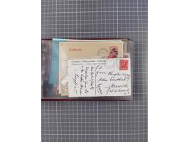 1892/1939, umfangreiche Sammlung “U.S. GERMAN SEA POST” mit ca. 400 Briefen, Karten und Ganzsachen, Schwerpunkt vor 1920 mit 