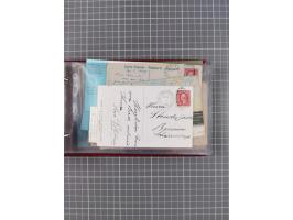 1892/1939, umfangreiche Sammlung “U.S. GERMAN SEA POST” mit ca. 400 Briefen, Karten und Ganzsachen, Schwerpunkt vor 1920 mit 