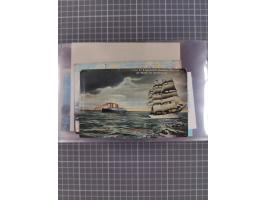 1892/1939, umfangreiche Sammlung “U.S. GERMAN SEA POST” mit ca. 400 Briefen, Karten und Ganzsachen, Schwerpunkt vor 1920 mit 