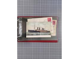 1892/1939, umfangreiche Sammlung “U.S. GERMAN SEA POST” mit ca. 400 Briefen, Karten und Ganzsachen, Schwerpunkt vor 1920 mit 