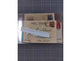 1892/1939, umfangreiche Sammlung “U.S. GERMAN SEA POST” mit ca. 400 Briefen, Karten und Ganzsachen, Schwerpunkt vor 1920 mit 