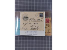 1892/1939, umfangreiche Sammlung “U.S. GERMAN SEA POST” mit ca. 400 Briefen, Karten und Ganzsachen, Schwerpunkt vor 1920 mit 