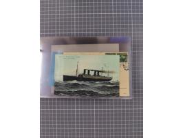 1892/1939, umfangreiche Sammlung “U.S. GERMAN SEA POST” mit ca. 400 Briefen, Karten und Ganzsachen, Schwerpunkt vor 1920 mit 