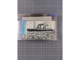 1892/1939, umfangreiche Sammlung “U.S. GERMAN SEA POST” mit ca. 400 Briefen, Karten und Ganzsachen, Schwerpunkt vor 1920 mit 