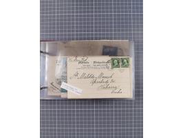 1892/1939, umfangreiche Sammlung “U.S. GERMAN SEA POST” mit ca. 400 Briefen, Karten und Ganzsachen, Schwerpunkt vor 1920 mit 