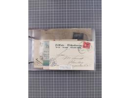 1892/1939, umfangreiche Sammlung “U.S. GERMAN SEA POST” mit ca. 400 Briefen, Karten und Ganzsachen, Schwerpunkt vor 1920 mit 