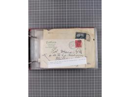 1892/1939, umfangreiche Sammlung “U.S. GERMAN SEA POST” mit ca. 400 Briefen, Karten und Ganzsachen, Schwerpunkt vor 1920 mit 