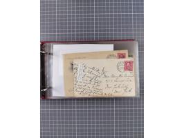 1892/1939, umfangreiche Sammlung “U.S. GERMAN SEA POST” mit ca. 400 Briefen, Karten und Ganzsachen, Schwerpunkt vor 1920 mit 