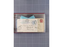 1892/1939, umfangreiche Sammlung “U.S. GERMAN SEA POST” mit ca. 400 Briefen, Karten und Ganzsachen, Schwerpunkt vor 1920 mit 