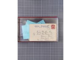 1892/1939, umfangreiche Sammlung “U.S. GERMAN SEA POST” mit ca. 400 Briefen, Karten und Ganzsachen, Schwerpunkt vor 1920 mit 