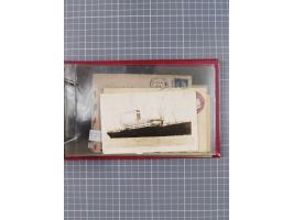 1892/1939, umfangreiche Sammlung “U.S. GERMAN SEA POST” mit ca. 400 Briefen, Karten und Ganzsachen, Schwerpunkt vor 1920 mit 