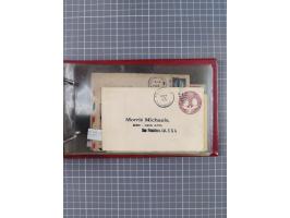 1892/1939, umfangreiche Sammlung “U.S. GERMAN SEA POST” mit ca. 400 Briefen, Karten und Ganzsachen, Schwerpunkt vor 1920 mit 