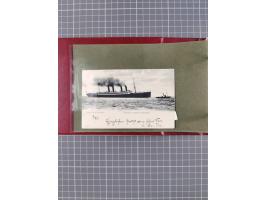 1892/1939, umfangreiche Sammlung “U.S. GERMAN SEA POST” mit ca. 400 Briefen, Karten und Ganzsachen, Schwerpunkt vor 1920 mit 