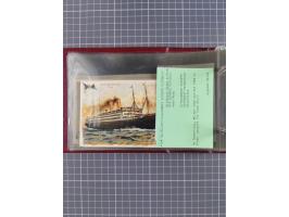 1892/1939, umfangreiche Sammlung “U.S. GERMAN SEA POST” mit ca. 400 Briefen, Karten und Ganzsachen, Schwerpunkt vor 1920 mit 