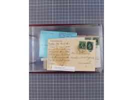 1892/1939, umfangreiche Sammlung “U.S. GERMAN SEA POST” mit ca. 400 Briefen, Karten und Ganzsachen, Schwerpunkt vor 1920 mit 