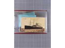 1892/1939, umfangreiche Sammlung “U.S. GERMAN SEA POST” mit ca. 400 Briefen, Karten und Ganzsachen, Schwerpunkt vor 1920 mit 