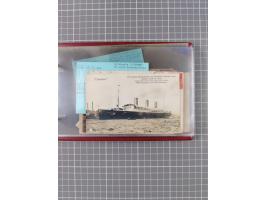 1892/1939, umfangreiche Sammlung “U.S. GERMAN SEA POST” mit ca. 400 Briefen, Karten und Ganzsachen, Schwerpunkt vor 1920 mit 