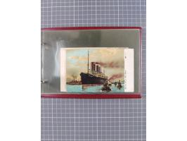 1892/1939, umfangreiche Sammlung “U.S. GERMAN SEA POST” mit ca. 400 Briefen, Karten und Ganzsachen, Schwerpunkt vor 1920 mit 