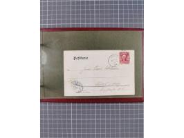 1892/1939, umfangreiche Sammlung “U.S. GERMAN SEA POST” mit ca. 400 Briefen, Karten und Ganzsachen, Schwerpunkt vor 1920 mit 