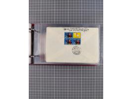 1914/37, Sammlung Flaggenstempel “DASP HAMBURG-NEW YORK” mit 50 Briefen, Karten und GSK, dabei drei R-Briefe und frühe Flagge