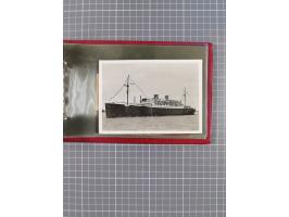 1914/37, Sammlung Flaggenstempel “DASP HAMBURG-NEW YORK” mit 50 Briefen, Karten und GSK, dabei drei R-Briefe und frühe Flagge