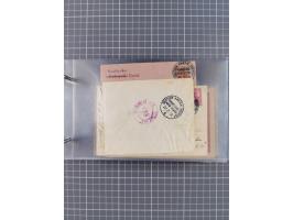 1892/1913, Sammlung “DASP HAMBURG-NEW YORK a-e” mit ca. 60 Briefen, Karten und GSK, dabei u.a. R-GSK an Dahlmann und einige B