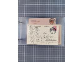 1892/1913, Sammlung “DASP HAMBURG-NEW YORK a-e” mit ca. 60 Briefen, Karten und GSK, dabei u.a. R-GSK an Dahlmann und einige B