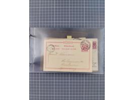 1892/1913, Sammlung “DASP HAMBURG-NEW YORK a-e” mit ca. 60 Briefen, Karten und GSK, dabei u.a. R-GSK an Dahlmann und einige B