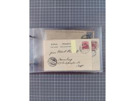 1892/1913, Sammlung “DASP HAMBURG-NEW YORK a-e” mit ca. 60 Briefen, Karten und GSK, dabei u.a. R-GSK an Dahlmann und einige B