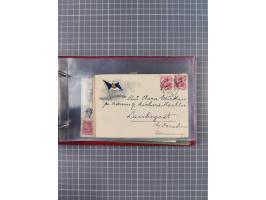 1892/1913, Sammlung “DASP HAMBURG-NEW YORK a-e” mit ca. 60 Briefen, Karten und GSK, dabei u.a. R-GSK an Dahlmann und einige B