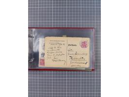 1892/1913, Sammlung “DASP HAMBURG-NEW YORK a-e” mit ca. 60 Briefen, Karten und GSK, dabei u.a. R-GSK an Dahlmann und einige B