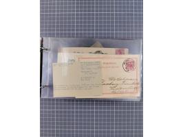 1891/1931, Sammlung “DASP LINIE HAMBURG-NEW YORK I-XXII” mit ca. 160 Briefen, Karten und GSK, dabei u.a. drei Bedarfsbelege a