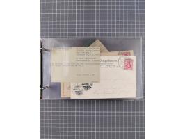 1891/1931, Sammlung “DASP LINIE HAMBURG-NEW YORK I-XXII” mit ca. 160 Briefen, Karten und GSK, dabei u.a. drei Bedarfsbelege a